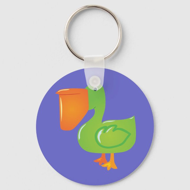 Pelican Key Ring (Front)
