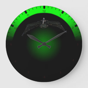Pelican Large Clock