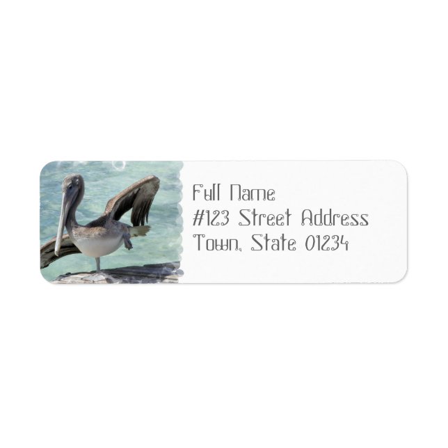 Pelican Mailing Labels (Front)