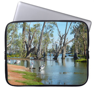 Pelican Oasis Berri Riverland South Australia, Laptop Sleeve