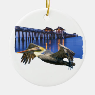 Pelican Pier Ceramic Tree Decoration
