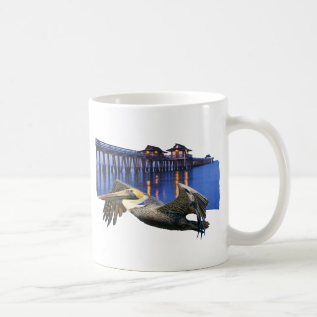 Pelican Pier Coffee Mug (Right)