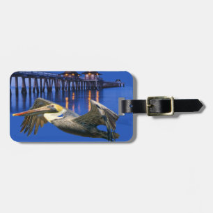 Pelican Pier Luggage Tag