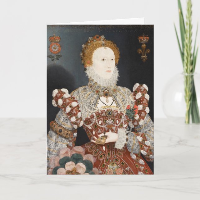Pelican Portrait Queen Elizabeth I Postcard (Front)