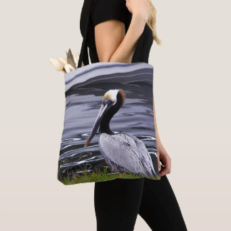 Pelican Poser Tote Bag
