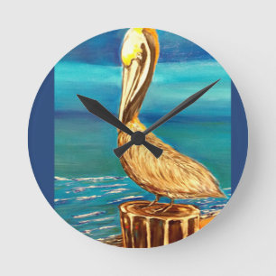 PELICAN ROUND CLOCK