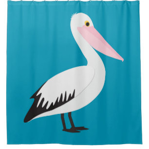 Pelican Shower Curtain