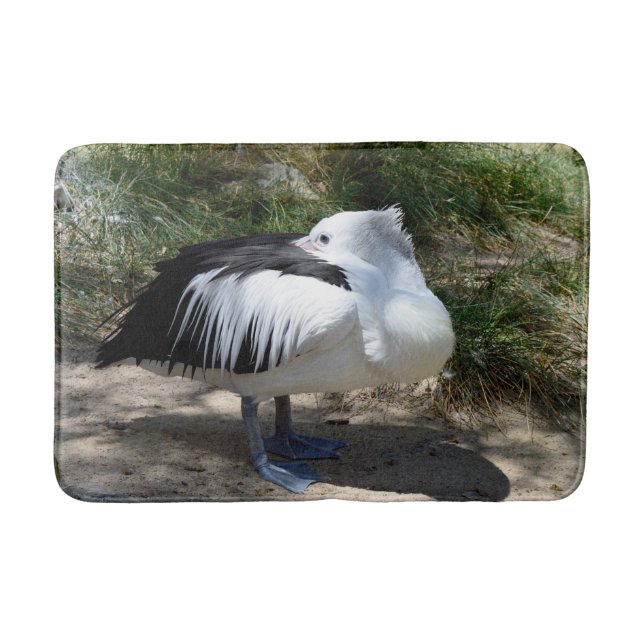 Pelican Siesta Time, Bath Mat (Front)