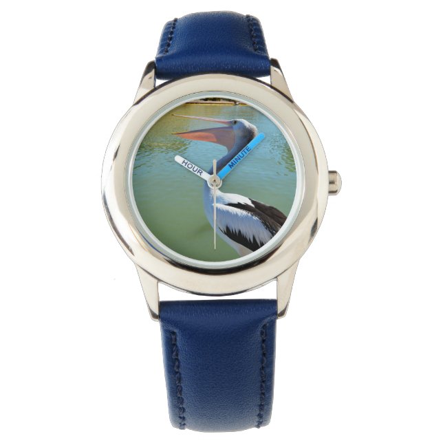 Pelican Singing A Song, Watch (Front)