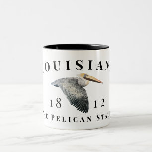 Pelican State 1812 Two Toned Coffee Cup