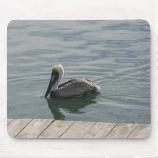 Pelican Swiming in the Water Mouse Mat