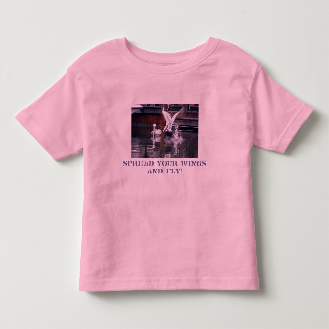 Pelican Takeoff Toddler T-Shirt (Front)