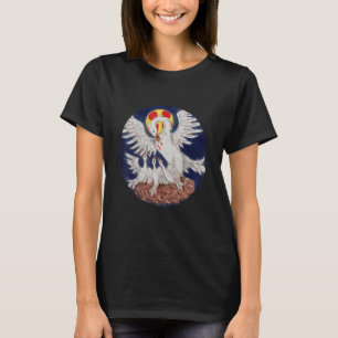 Pelican Traditional Latin Mass Catholic Symbols Wo T-Shirt