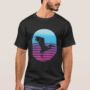 Pelican Vintage Retro Sunset Tropical Bird Pelican T-Shirt