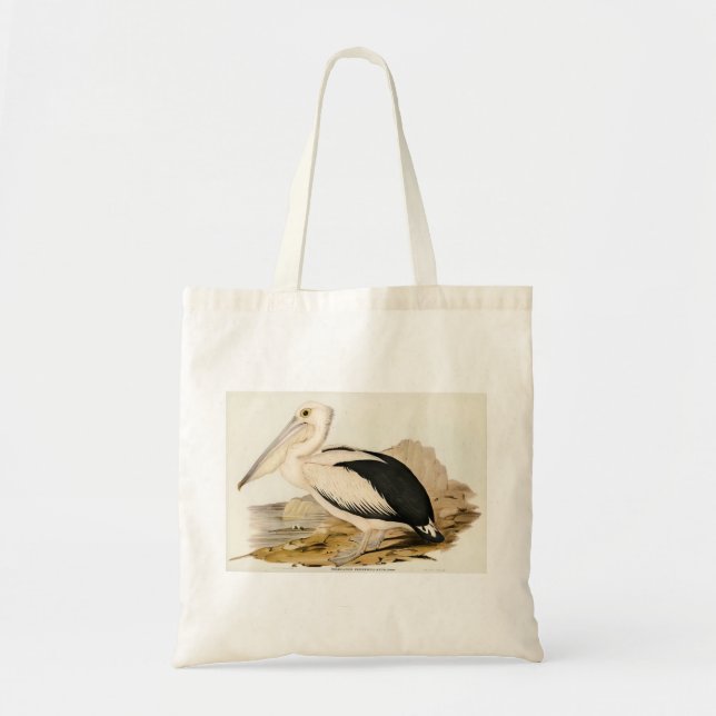 Pelican Vintage Tote Bag (Front)