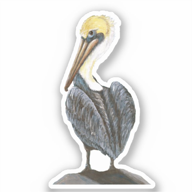 Pelican Vinyl Sticker (Front)