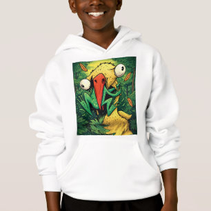 Pelican vs Frog Swamp Never Give Up Funny T-Shirt