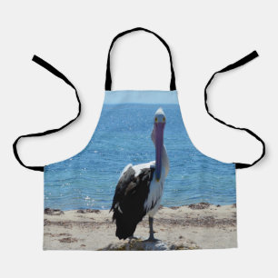 Pelican With The Look, Kids Full Print Apron