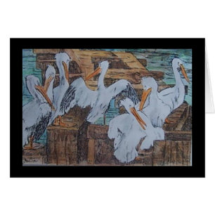 pelicans at Rockport, TX