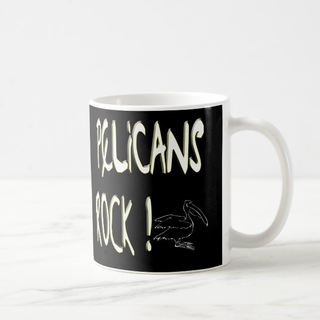 Pelicans Rock! Mug (Right)