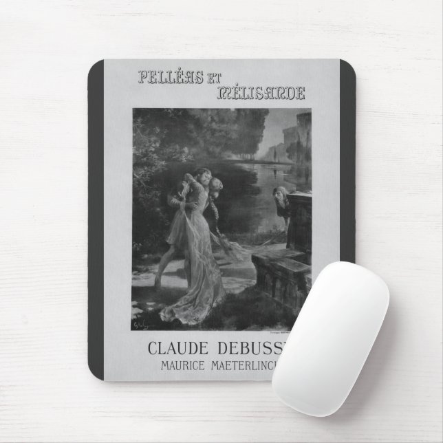 Pelleas and Melisande Opera, 1902 Mouse Mat (With Mouse)