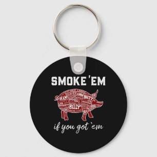 Pellet Grill Smoke em If You Got em Byrbecue Smoke Key Ring