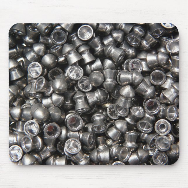 Pellet Gun Ammo - Lead Sharp Tips for Shooting Mouse Mat (Front)