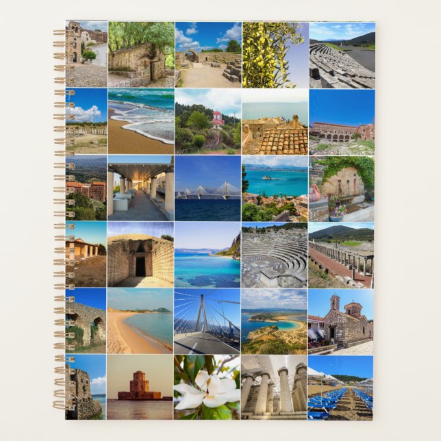 Peloponnese Greece Travel Planner – Road Trip (Front)