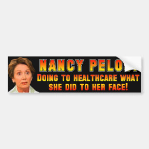 Pelosi: Anti ObamaCare Bumper Sticker