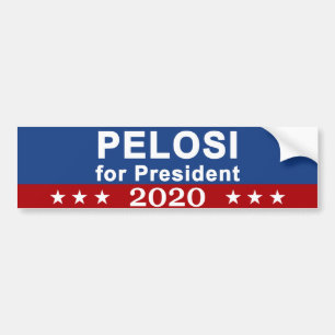 Pelosi for President 2020 Bumper Sticker