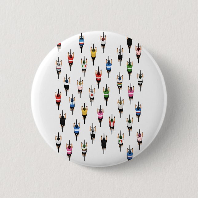 Peloton 6 Cm Round Badge (Front)