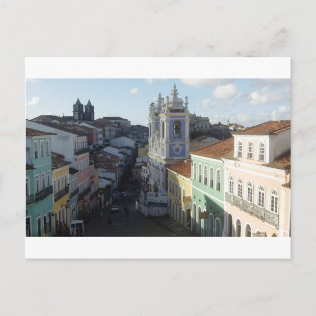 Pelourinho, Salvador, Bahia, Brazil Postcard (Front)