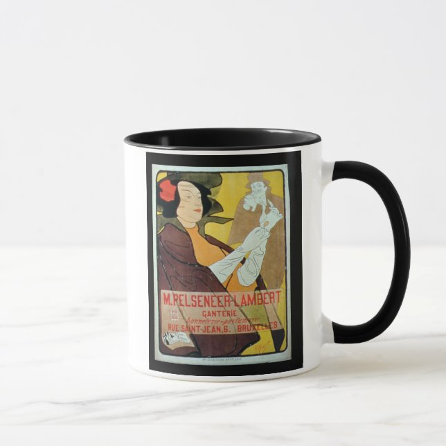 'Pelseneer-Lambert Glove Makers, Millinery and Per Mug (Right)