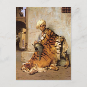 Pelt Merchant of Cairo by Jean-Leon Gerome Postcard