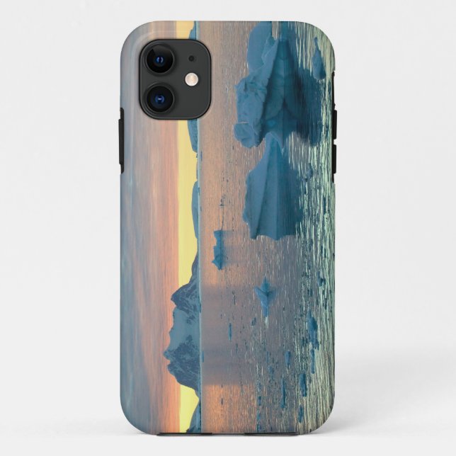 Peltier Channel in the last light of the day Case-Mate iPhone Case (Back)