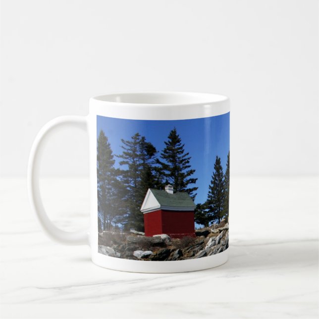 Pemaquid Point Light Coffee Mug (Left)