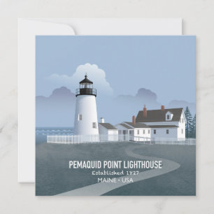 Pemaquid Point Lighthouse Card