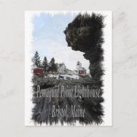 Pemaquid Point Lighthouse in Bristol, Maine