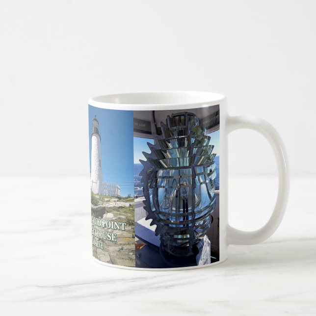 Pemaquid Point Lighthouse, Maine Coffee Mug (Right)