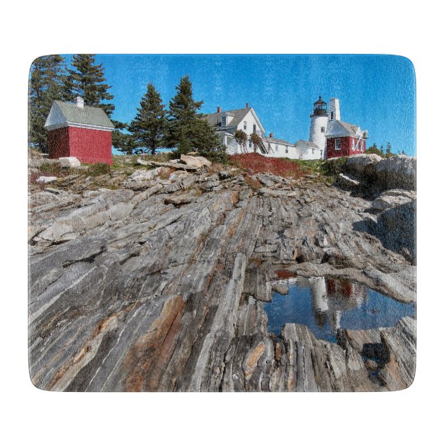 Pemaquid Point Lighthouse, Maine Cutting Board (Front)