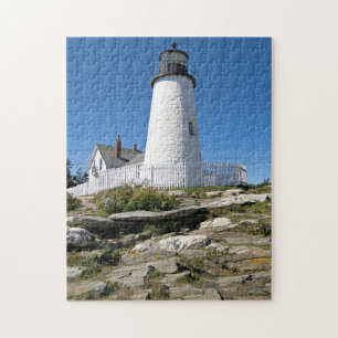 Pemaquid Point Lighthouse, Maine Jigsaw Puzzle