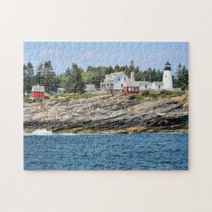 Pemaquid Point Lighthouse, Maine Jigsaw Puzzle
