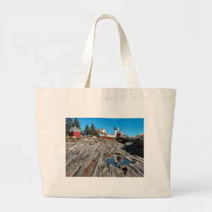 Pemaquid Point Lighthouse, Maine Large Tote Bag