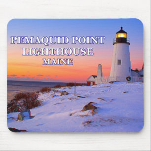 Pemaquid Point Lighthouse, Maine Mouse Mat