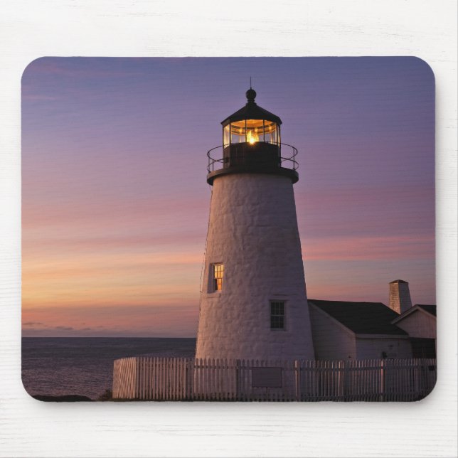 Pemaquid Point Lighthouse, Maine Mouse Mat (Front)