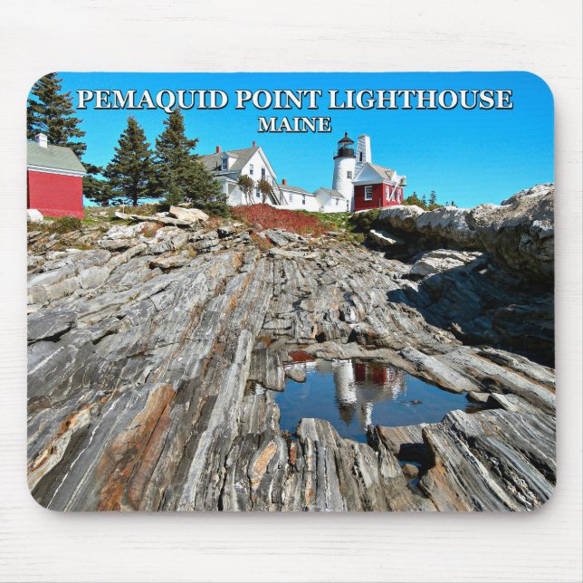 Pemaquid Point Lighthouse, Maine Mouse Mat (Front)