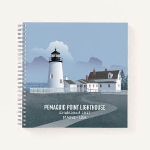 Pemaquid Point Lighthouse Notebook