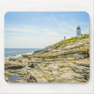 Pemaquid Point Maine Lighthouse Mouse Mat