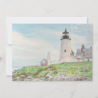 Pemaquid Point Watercolor