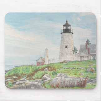 Pemaquid Point Watercolor Mouse Mat